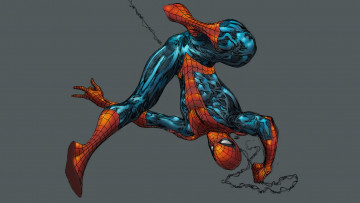 Картинка рисованные комиксы паук