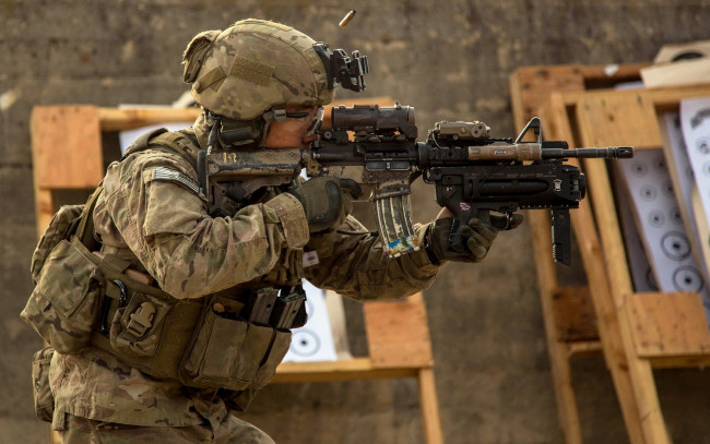 Обои картинки фото оружие, армия, спецназ, солдат