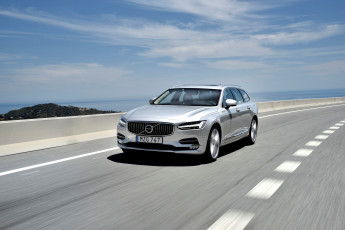 обоя автомобили, volvo, 2016г, inscription, v90, d5