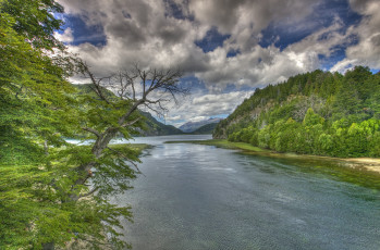 Картинка природа реки озера река лес