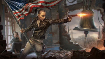 Картинка видео+игры homefront +the+revolution арт шутер action the revolution боевик