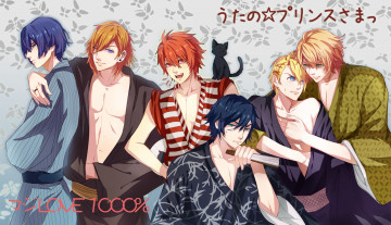 Картинка аниме uta+no+prince-sama парни