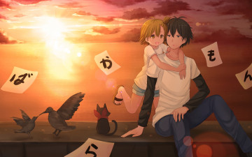 Картинка аниме barakamon