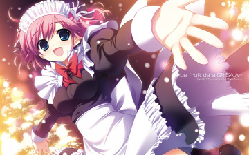 Картинка аниме grisaia+no+kajitsu девушка взгляд фон