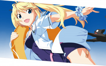 Картинка аниме grisaia+no+kajitsu девушка взгляд фон