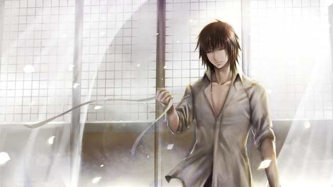 Обои картинки фото аниме, utau, парень