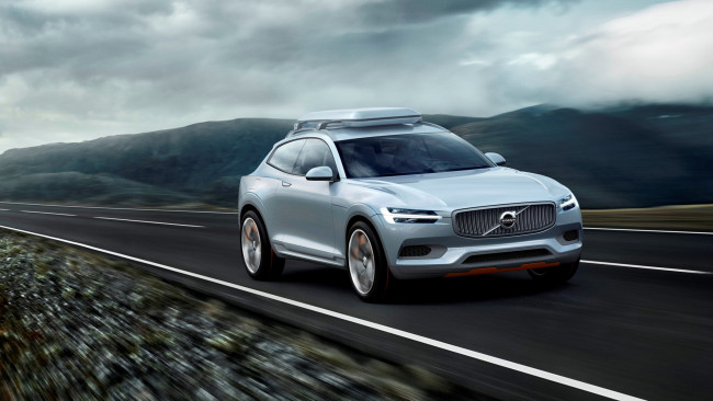 Обои картинки фото volvo xc coupe concept 2014, автомобили, volvo, concept, coupe, xc, 2014, crossover