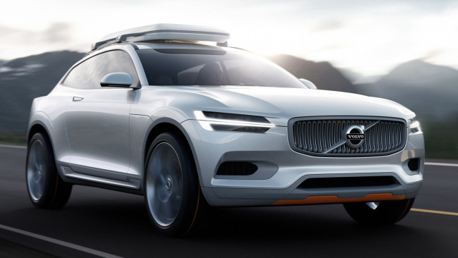 Обои картинки фото volvo xc coupe concept 2014, автомобили, volvo, xc, crossover, 2014, concept, coupe