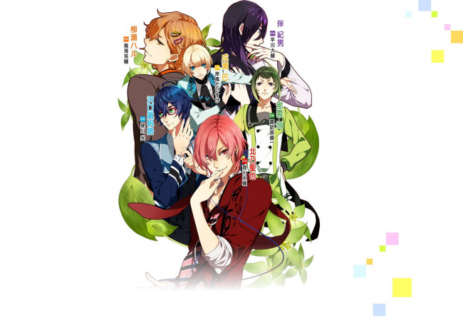 Обои картинки фото аниме, lip on my prince, lip, on, my, prince