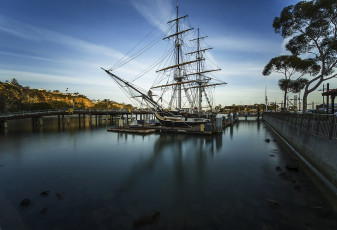 Картинка корабли парусники паруса мачты