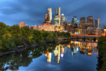 Картинка города -+панорамы панорама небоскребы