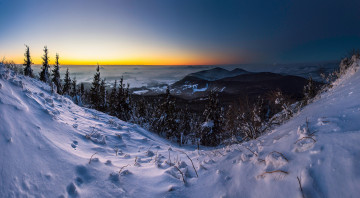 Картинка природа зима снег