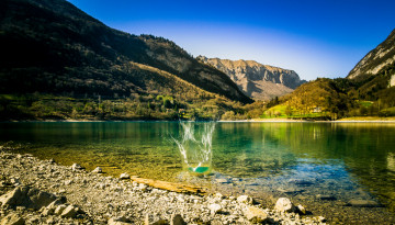 Картинка природа реки озера река лес