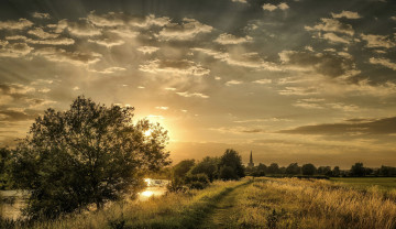 Картинка природа реки озера река лес