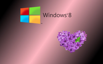 Картинка компьютеры windows+8 фон логотип