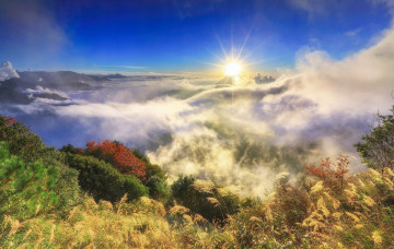 Картинка природа восходы закаты рассвет