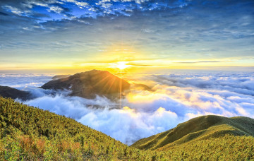 Картинка природа восходы закаты рассвет