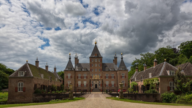 Обои картинки фото renswoude castle, города, замки нидерландов, renswoude, castle