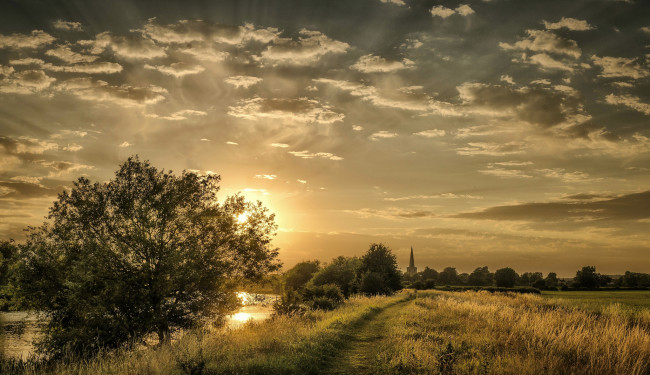 Обои картинки фото природа, реки, озера, река, лес