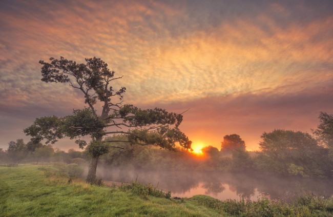 Обои картинки фото природа, восходы, закаты, рассвет