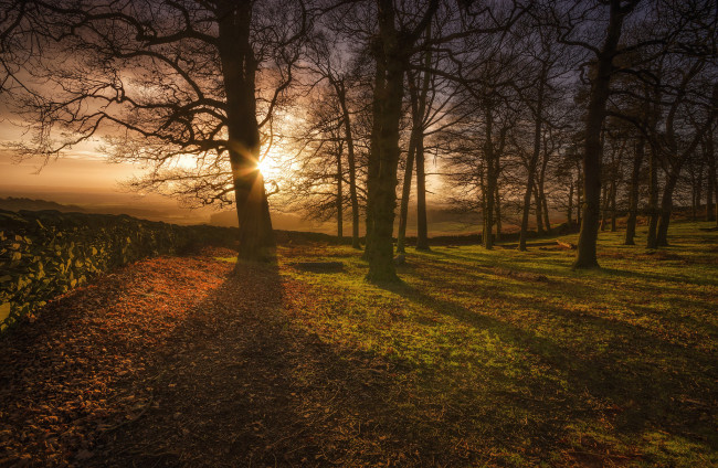 Обои картинки фото природа, восходы, закаты, рассвет