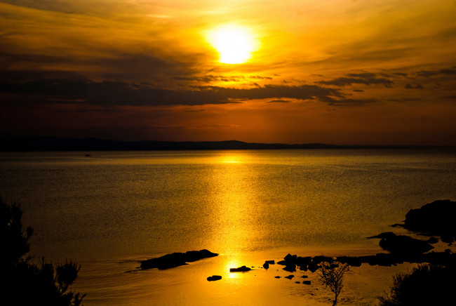 Обои картинки фото природа, восходы, закаты, рассвет