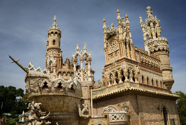 Обои картинки фото castillo de colomares, города, - дворцы,  замки,  крепости, замок