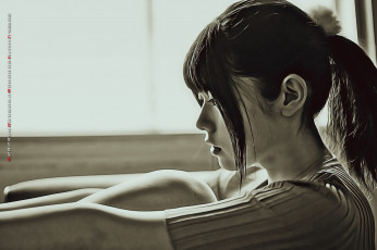 Картинка календари компьютерный+дизайн девушка профиль