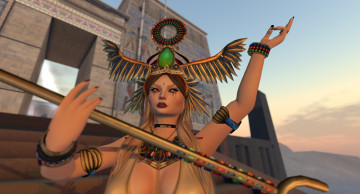 Картинка 3д+графика фантазия+ fantasy взгляд фон девушка