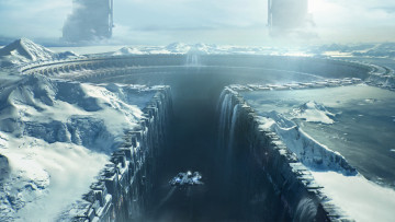 Картинка фэнтези космические+корабли +звездолеты +станции корабль