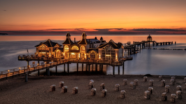 Обои картинки фото sellin, germany, города, - здания,  дома