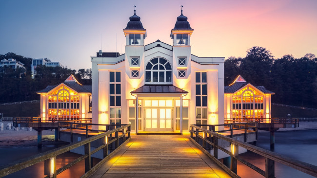 Обои картинки фото sellin, germany, города, - здания,  дома