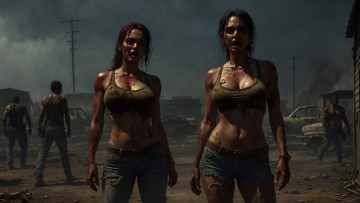 Картинка фэнтези нежить нейросети графика нейроарт ai art нейронные сети рисунки нейро искусство зомби