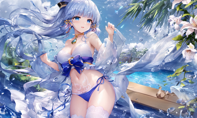 Обои картинки фото аниме, пейзажи,  природа, нейросети, графика, нейроарт, ai, art, нейронные, сети, рисунки, нейро, искусство