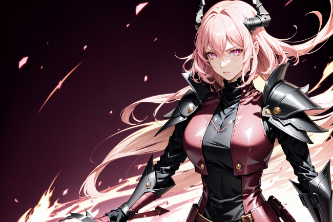 Обои картинки фото аниме, ангелы,  демоны, нейросети, графика, нейроарт, ai, art, нейронные, сети, рисунки, нейро, искусство