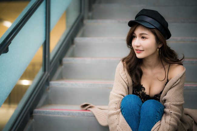 Обои картинки фото девушки, - азиатки, девушка