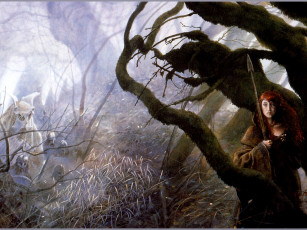 Картинка фэнтези девушки