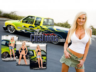 Картинка автомобили авто девушками