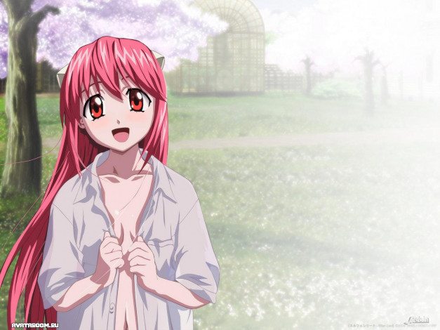 Обои картинки фото аниме, elfen, lied