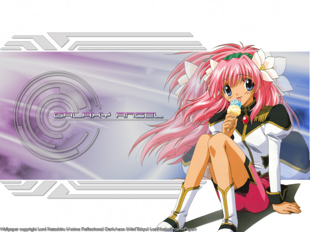 Обои картинки фото аниме, galaxy, angel