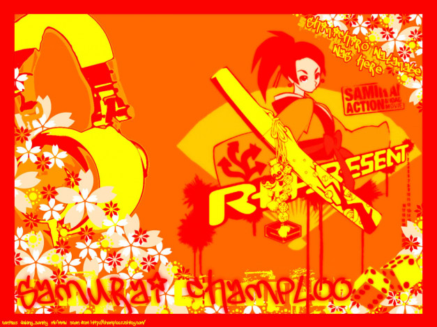 Обои картинки фото аниме, samurai, champloo