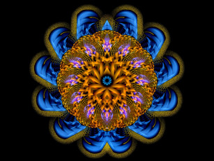 Картинка 3д графика fractal фракталы