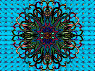 Картинка 3д графика fractal фракталы