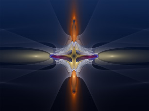 Картинка 3д графика fractal фракталы