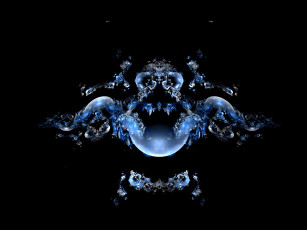 Картинка 3д графика fractal фракталы