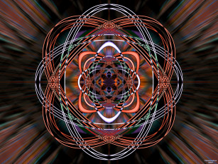 Картинка 3д графика fractal фракталы