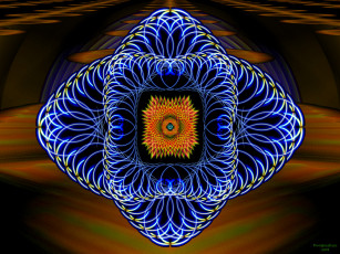 Картинка 3д графика fractal фракталы