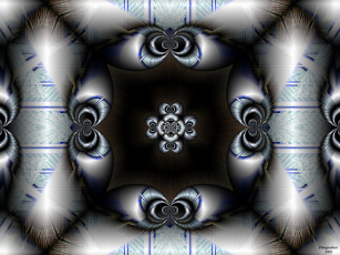 Картинка 3д графика fractal фракталы