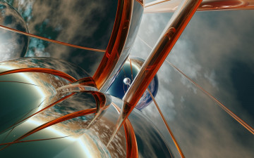 Картинка 3д графика abstract абстракции