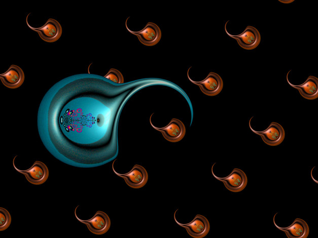 Обои картинки фото 3д, графика, fractal, фракталы